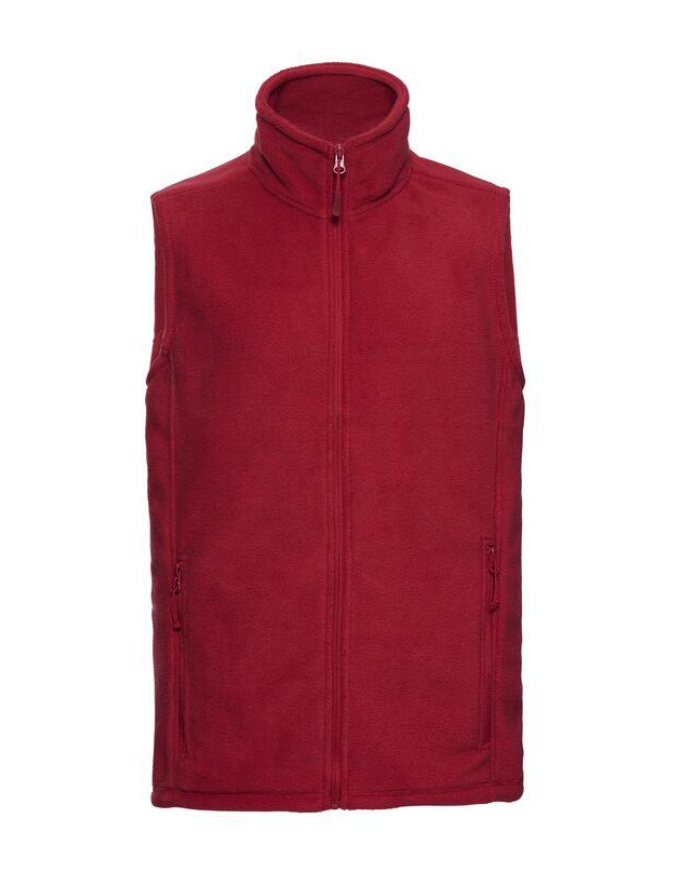 Outdoor fleece gilet red Main Image